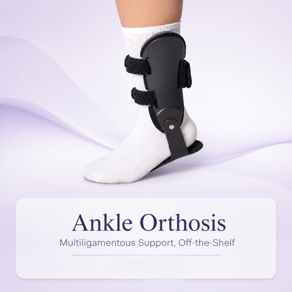 Ankle Orthosis, Multiligamentous Support, Off-the-Shelf